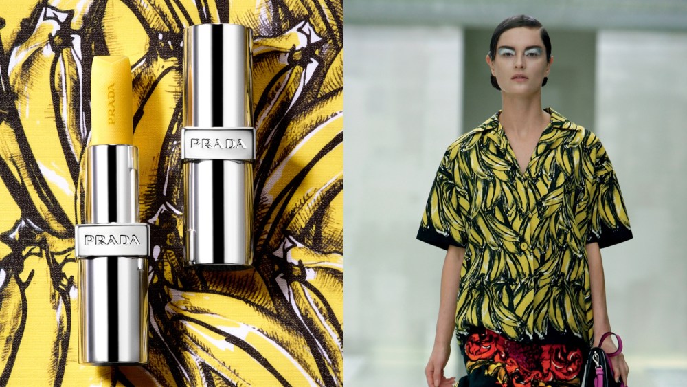 Prada Beauty launches Hydrating Prada Balm in Banana Yellow