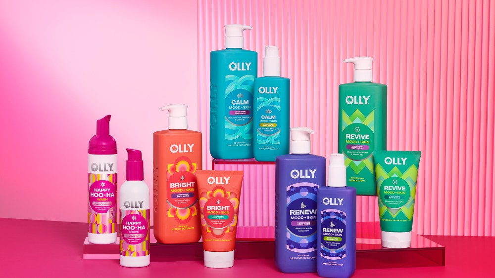 Olly Mood + Skin body care products