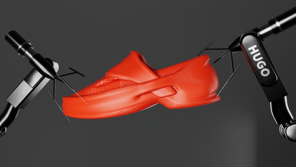 Hugo Forward, Zellerfeld, loafer, shoes, 3d printed shoes, Hugo Boss, Hugo, collaboration, Paris, fashion week