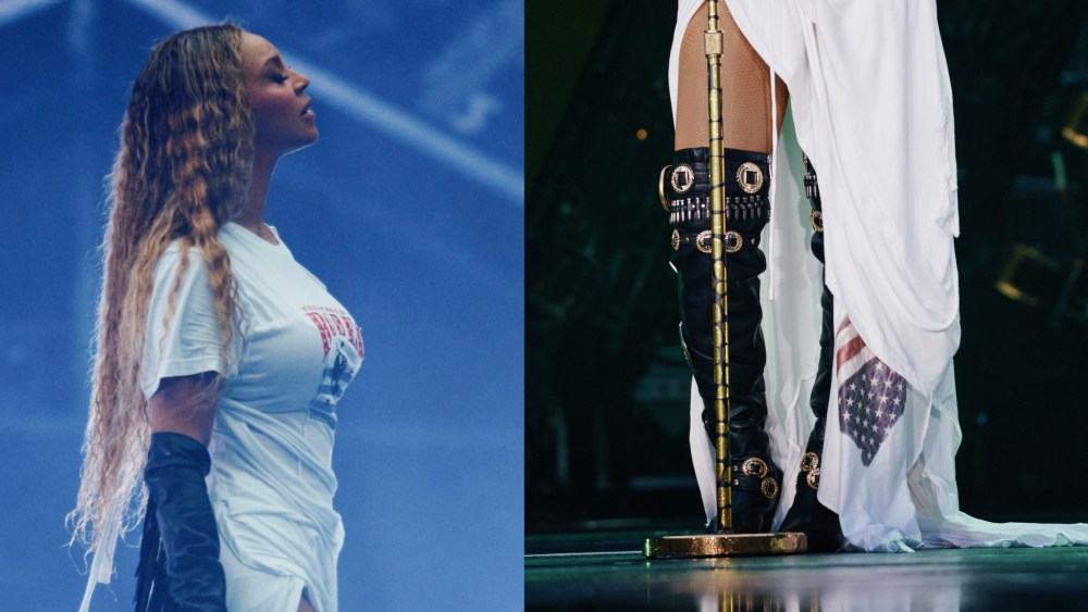 Beyoncé Wears Custom Thom Solo on London Stop of the Cowboy Carter World Tour