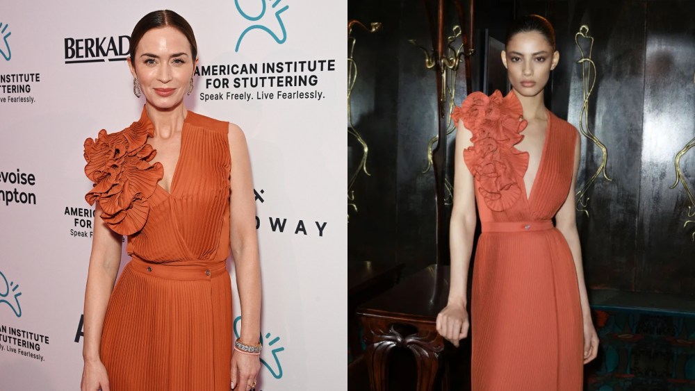 NEW YORK, NEW YORK - JUNE 10: Emily Blunt attends The American Institute for Stuttering's 19th Annual Gala on June 10, 2025 in New York City. (Photo by Bryan Bedder/Getty Images for The American Institute for Stuttering)
