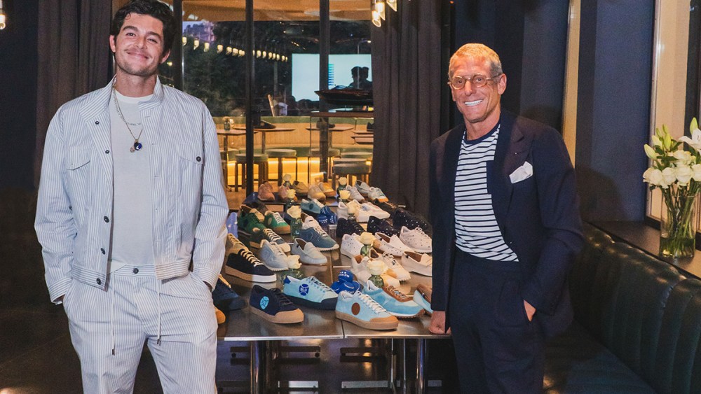 Lapo Elkann, Matthew Chevallard, Blu Scarpa, shoes, sneakers, Milan, fashion week