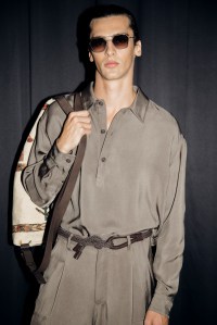 Backstage at Giorgio Armani Men's Spring 2026 Ready-to-Wear Collection at Milan Mne's Fashion Week