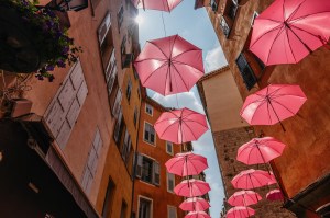 In the center of Grasse.
