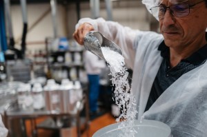 Raw olfactive material at the manufacturing site of Atelier du Parfumeur IFF.