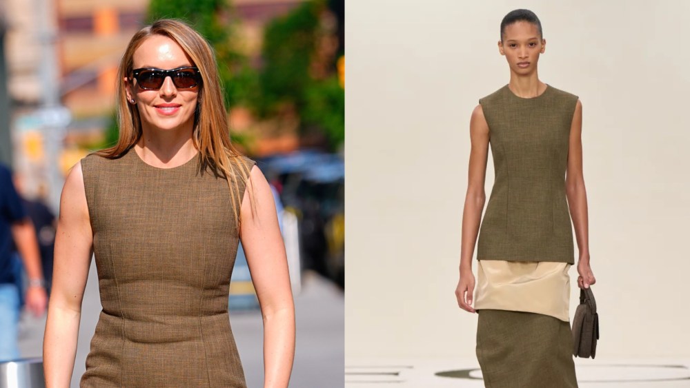 Jodie Comer wears Calvin Klein in New York City on June 2, 2025.