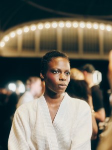 Backstage at Marc Jacobs Fall 2025