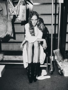 Backstage at Marc Jacobs Fall 2025