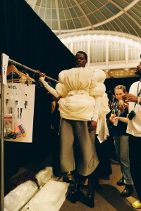 Backstage at Marc Jacobs Fall 2025