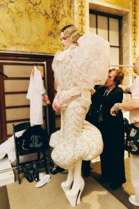 Backstage at Marc Jacobs Fall 2025
