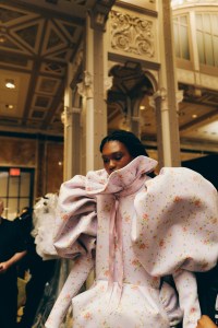 Backstage at Marc Jacobs Fall 2025