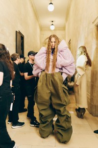 Backstage at Marc Jacobs Fall 2025