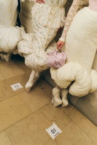 Backstage at Marc Jacobs Fall 2025