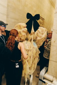 Backstage at Marc Jacobs Fall 2025