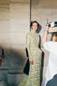 Backstage at Marc Jacobs Fall 2025