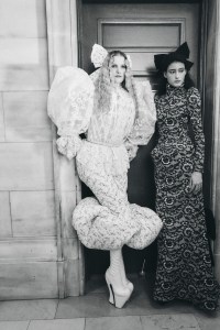 Backstage at Marc Jacobs Fall 2025