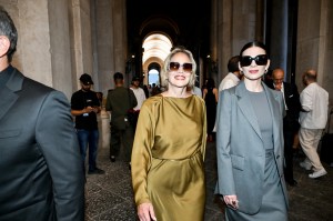 Sharon Stone and Hayley Atwell