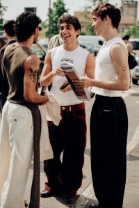 Street Style at Milan Men's Spring 2026 Fashion Week