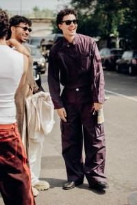 Street Style at Milan Men's Spring 2026 Fashion Week