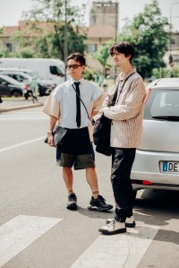 Street Style at Milan Men's Spring 2026 Fashion Week