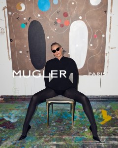 Sharon Stone in Mugler’s New Campaign