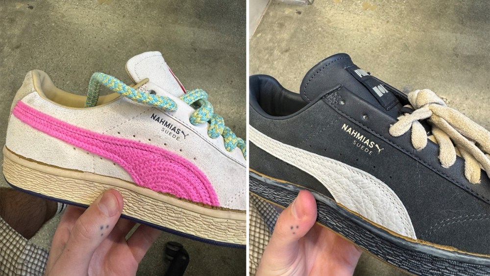 Nahmias, Puma, Suede, sneaker, collaboration, Paris, fashion week