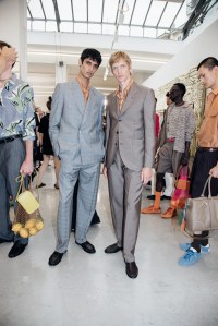 Backstage at Paul Smith Men's Spring 2026 Ready-to-Wear Collection at Milan Men's Fashion Week