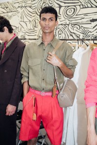 Backstage at Paul Smith Men's Spring 2026 Ready-to-Wear Collection at Milan Men's Fashion Week