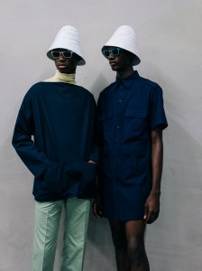 Backstage at Prada Men's Spring 2026 Ready-to-Wear Collection at Milan Men's Fashion Week