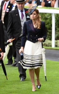 ASCOT, ENGLAND - JUNE 14:  Princess Beatrice attends Day 1 of Royal Ascot on June 14, 2016 in Ascot, England. (Photo by Anwar Hussein/WireImage)
