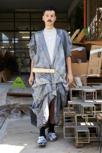Simon Cracker Spring 2026 Ready-to-Wear Collection at Milan Mne's Fashion Week