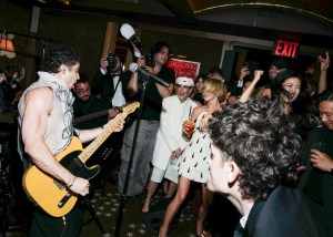 Darren Criss, Erica Barstein and Julianne Hough