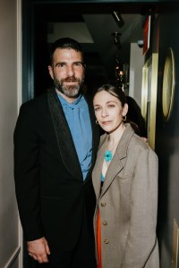 Zachary Quinto and Jen Tullock