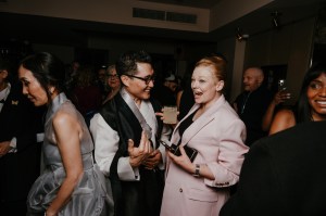 Daniel Dae Kim and Sarah Snook