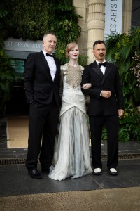Thierry-Maxime Loriot, Lauren Amos and guest