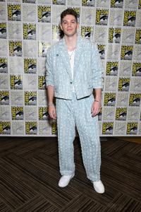 Daniel Diemer at the "Percy Jackson and the Olympians" press line at the 2025 Comic-Con International: San Diego held at the San Diego Convention Center on July 24, 2025 in San Diego, California.