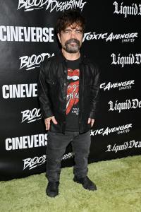 Peter Dinklage at the "The Toxic Avenger": Unrated And Radioactive press line at the 2025 Comic-Con International: San Diego held at the San Diego Convention Center on July 24, 2025 in San Diego, California.