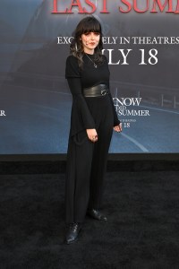 Lindsay Kaye at the "I Know What You Did Last Summer" Los Angeles Premiere held at The United Theater on Broadway on July 14, 2025 in Los Angeles, California.
