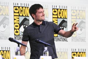 Josh Hutcherson at the "Five Nights At Freddy's 2" Panel at the 2025 Comic-Con International: San Diego held at the San Diego Convention Center on July 24, 2025 in San Diego, California.
