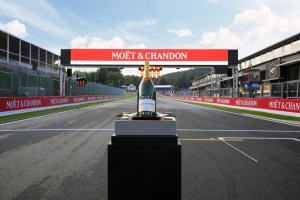The Moët & Chandon Uber piece for the Belgian Grand Prix.