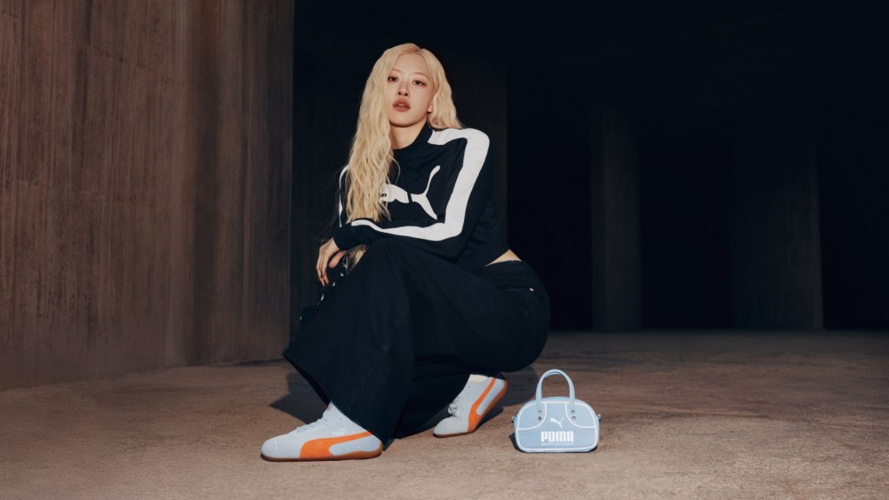 Puma Speedcat Faded Sneakers in Cool Cucumber-Alpine Snow