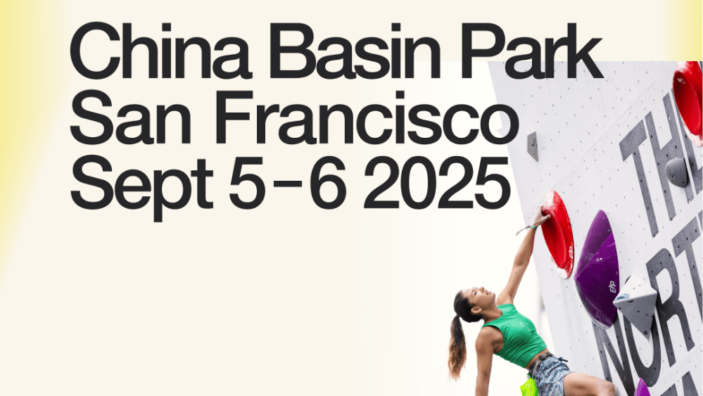 The North Face's Climb Festival will be held in San Francisco this year.
