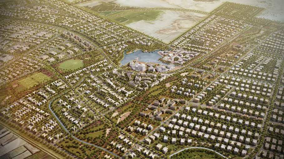 Rendering of West Qantara Center
