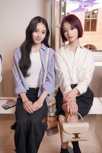 Earn Earn and Gengxi Li at the Celine Spring 2026 Ready-to-Wear show