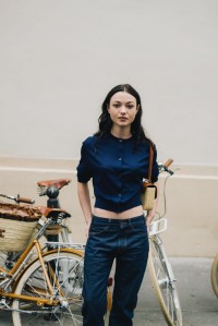 Lily McInerny at the Celine Spring 2026 Ready-to-Wear show