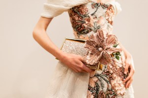 Backstage at Elie Saab Fall 2025 Couture at Paris Couture Fashion Week