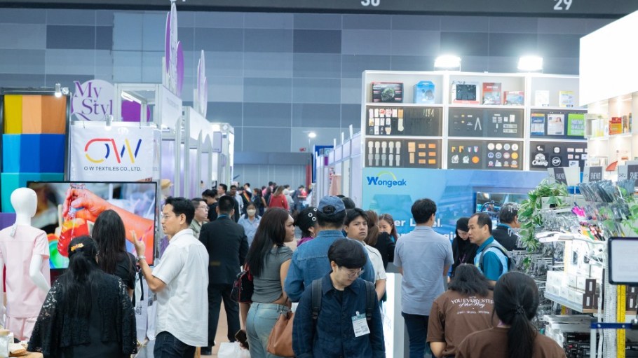 The show floor at GFT 2025 in Bangkok this week.