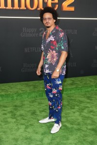 Eric André at the "Happy Gilmore 2" New York Premiere held at Jazz at Lincoln Center on July 21, 2025 in New York, New York.