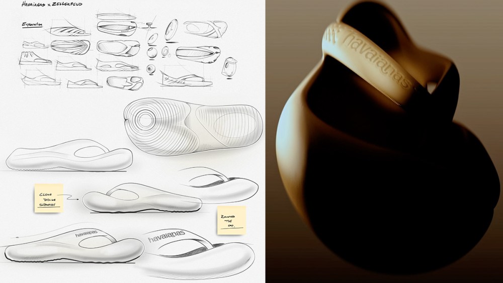 Havaianas, Zellerfeld, 3d printed shoes, flip-flops