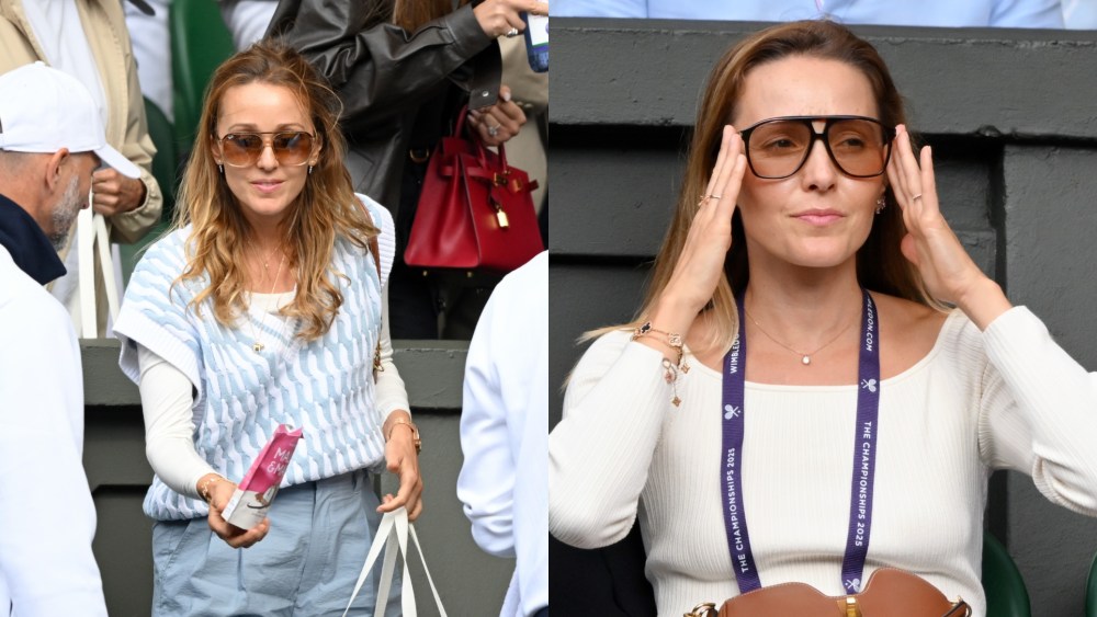 Jelena Djokovic at Wimbledon 2025.